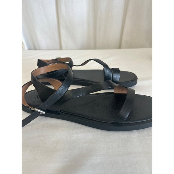 Madewell NL857 The Mabel Asymmetric-Strap Sandal, Size 7 - Picture 2 of 10